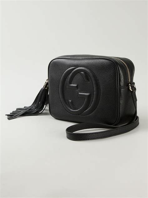 gucci mini camera bag black|Gucci cross body bag black.